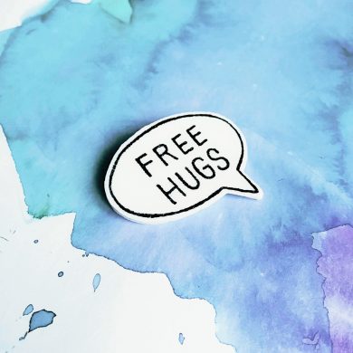 „Free hugs“ brož